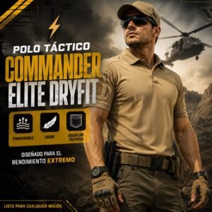 Polo Táctico Commander Elite Dry Fit