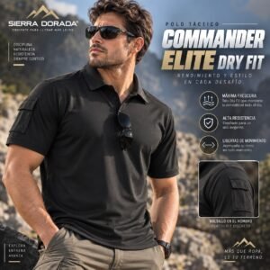 Polo Táctico Commander Elite Dry Fit