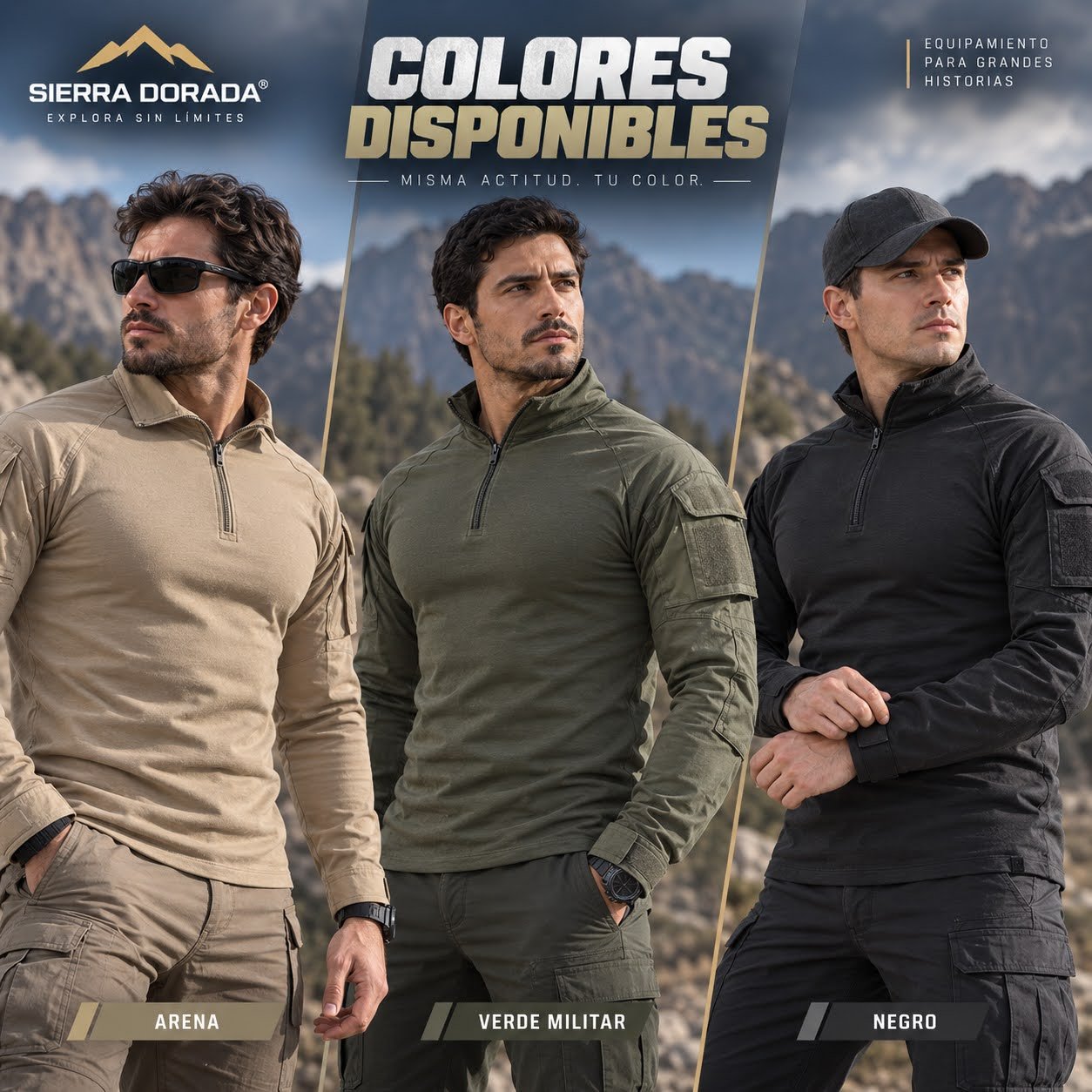 Polo Táctico Combat Hybrid Pro Ripstop - Imagen 2