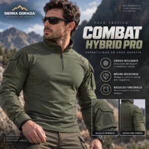 Polo Táctico Combat Hybrid Pro Ripstop