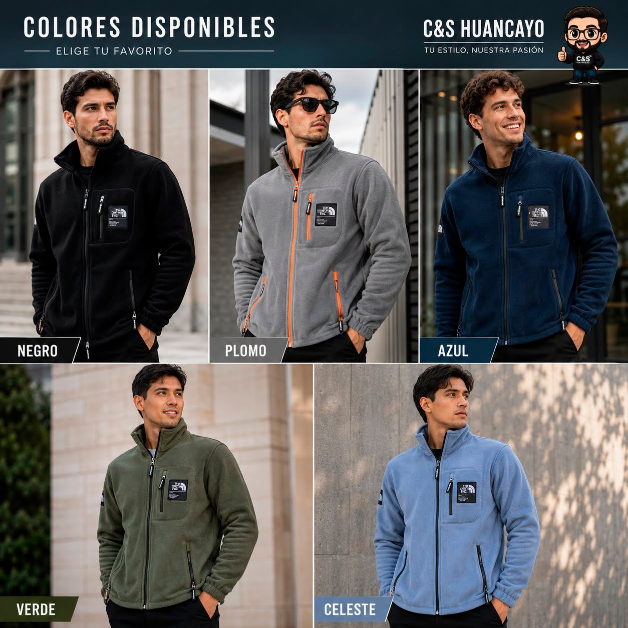Casaca Polar Polar Artico para Hombre – Forro Interno Térmico de Alto Abrigo - Imagen 2