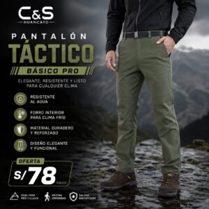 Pantalón Táctico para Hombre con Forro Interior, Resistente al Agua, Abrigador para Invierno y Climas Fríos