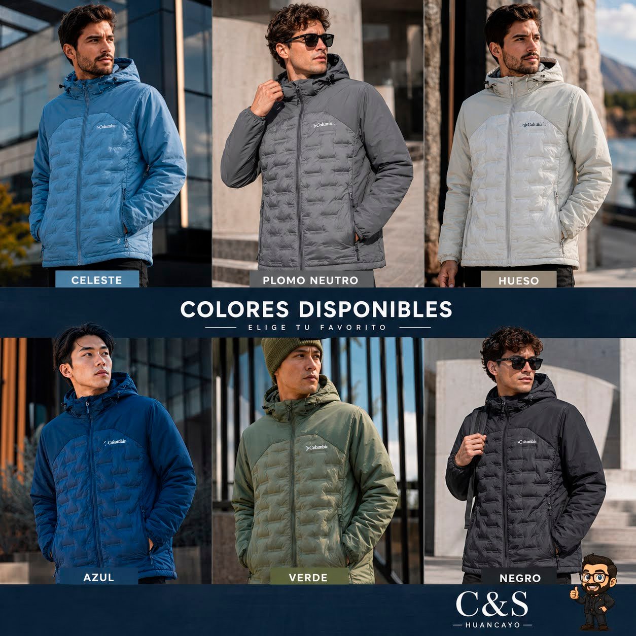 Casaca Alpine Pluma Forrada para Varón con Interior de Peluche y Capucha - Imagen 2