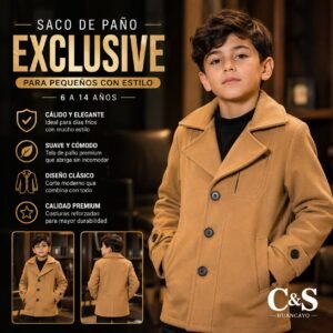 Saco de Paño Exclusive para Niño