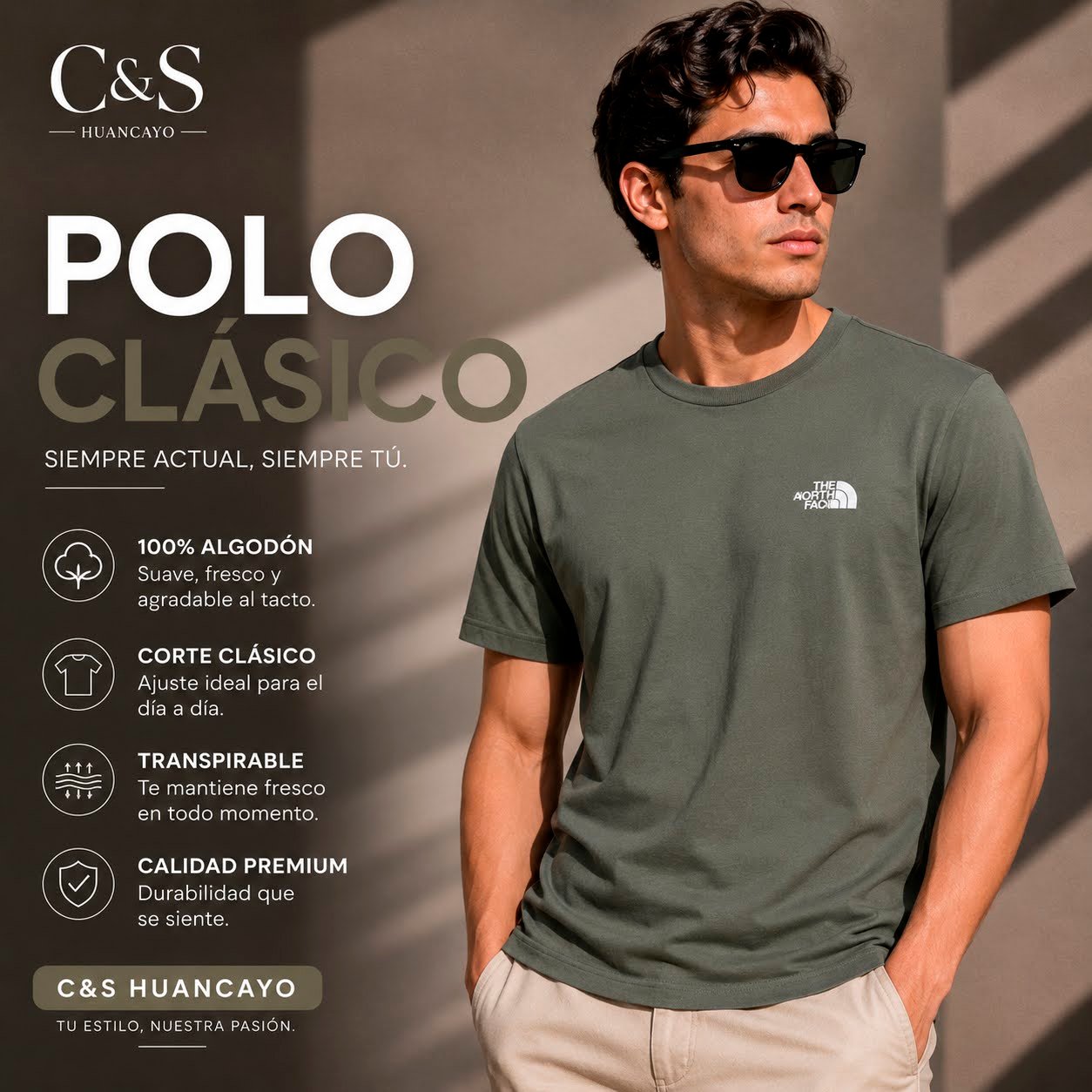 Polo Básico Premium para Hombre de Algodón